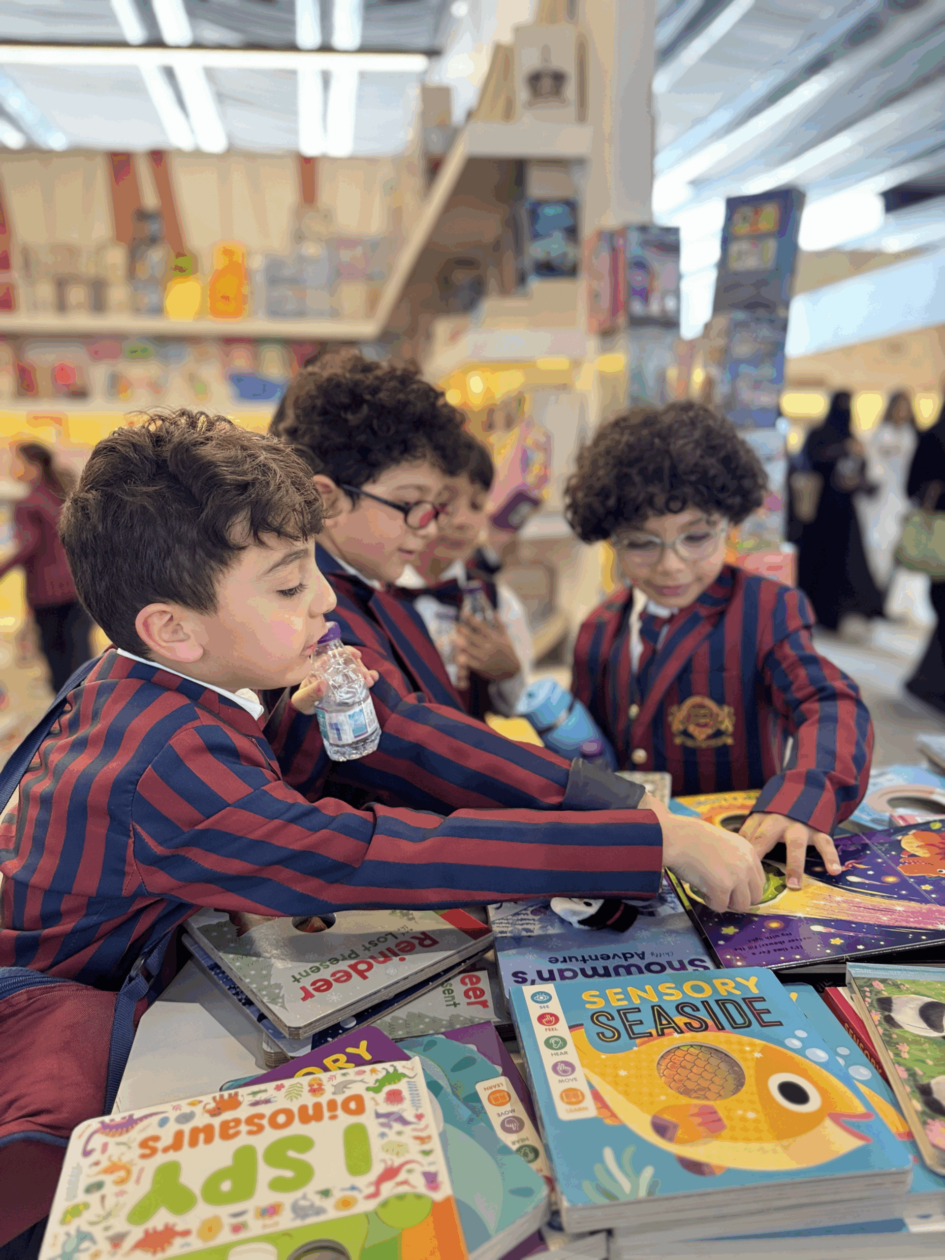 Buckswood Students at the Riyadh Book Fair